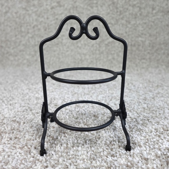 Longaberger Other - Longaberger‎ 1999 Miniature Two Pie Server Wrought Iron Foundry Collection 76902